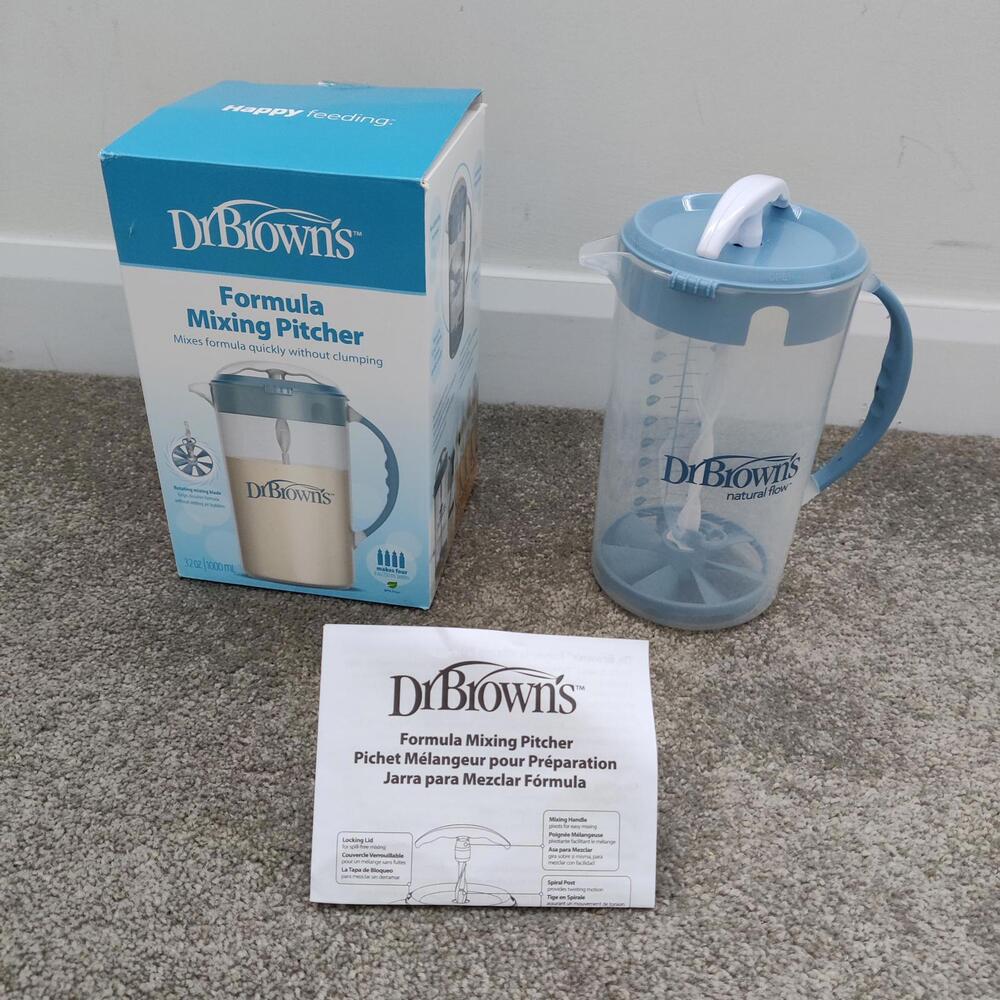 Dr Browns Baby Food Mixing Pitcher - Blend Bottles Easily